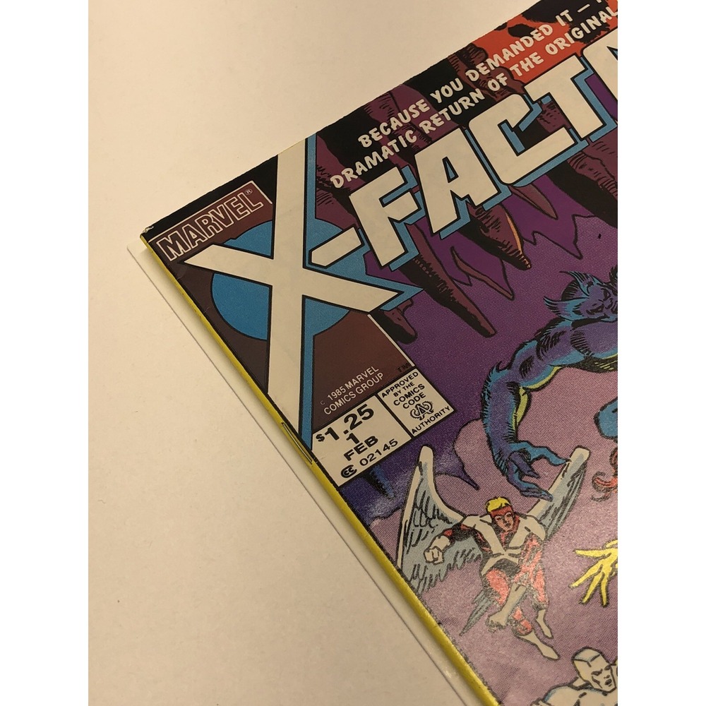 X-Factor #1 (1986 ) Marvel Newstand Origin of X-Men - 1st Rusty& Hodge app - Picture 5 of 11
